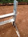 GALV. LEG SET FOR WATERER