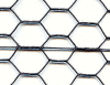 1in PVC HEX WIRE BLACK 2' x 150'